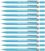 Pentel Sharplet-2 Mechanical Pencil 0.5mm Lead Sky Blue Barrel, Box of 12 Mechanical Pencils (A125-S)
