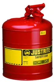 5-Gallon Type 1 Safety Container for Industrial Use - OSHA, NFPA, FM Approved