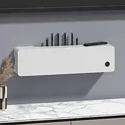 Floating Wall Shelf for TV Multimedia Storage in Bedroom Living Room Office Wall Socket Shielding Box TV Console Router Shelf Display Rack TV Wall Unit Decor Shelf