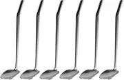 APS Elevate 75930 Spoons, Set of 6, 18/8 Stainless Steel (Highly Polished), Total Length 13.5 cm, Spoon Dimensions 3 x 3.2 cm