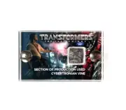 Transformers Cybertronian vine piece movie prop display with COA.