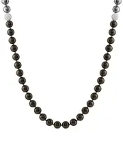 Splendid Pearls Silver 10-11mm Pearl Necklace