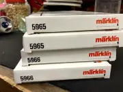 Marklin 2- 5965 & 2+ 5966 Gauge-1 'Switch Track's NIB MINT