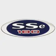 Chaparral Boat Raised Emblem Decal 244572 | 180 SSe Sticker Navy Blue Silver Red