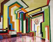 Design for a Great Hall : Wenzel Hablik : 1924 : Archival Quality Art Print