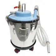20L Pneumatic Industrial Stainless Steel Vacuum Cleaner Portable Dry/Wet Use