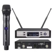 1CH Dynamic Wireless Microphone System UHF Handheld Stage Microphone IR Club Mic