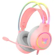 ONIKUMA X15 Pro Wired Gaming Headphones - Pink