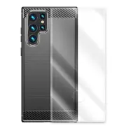 Wear-Resisting Screen Protector Soft TPU Case for Samsung Galaxy S22 Ultra S908U