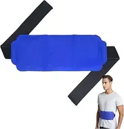 Ice Pack Wrap for Injuries, JOMWEN Reusable Gel Wraps for Injuries, Joint Pain, Muscle Soreness and Body Inflammation - Adjustable & Flexible Therapy for Knees, Back, Elbows, Wrists and Legs