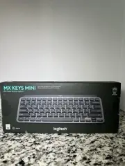 NEW LOGITECH MX KEYS MINI WIRELESS ILLUMINATED KEYBOARD COLOR: GRAPHITE
