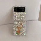 Rhinestone Diamond Glitter Bling Phone Case For Samsung Galaxy Z Flip6 Flip5 4 3