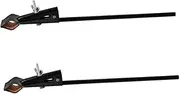 ULTECHNOVO 2pcs Iron Ring Stand Beaker Support Clamp for Secure Laboratory Flask Holding Versatile Lab Equipment for Chemical and Scientific Research Setup