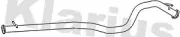 Exhaust Center Pipe fits NISSAN QASHQAI J11 1.5D Centre 2013 on Klarius Quality
