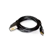 6ft DisplayPort Male to DVI-D Male - Black