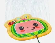 Splash Pad Sprinkler Play Outdoor Mat Dogs Kids Toddler Extra Large Wading Pool