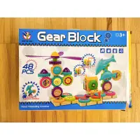 在飛比找蝦皮購物優惠-Gear Block 繽紛轉轉積木樂園