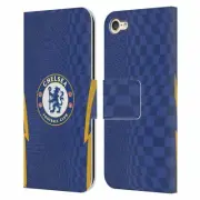 CHELSEA FOOTBALL CLUB 2021/22 KIT LEATHER BOOK CASE FOR APPLE iPOD TOUCH MP3