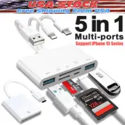 5 in 1 Memory Card Reader USB 3.0 OTG Adapter SD Card Readers For iPhone/iPad