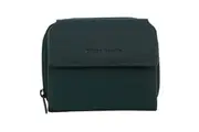 Pierre Cardin Leather Ladies Tri-Fold Tab Zip-Around Wallet - Zirkon