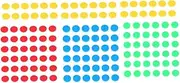 Abaodam 400pcs Learning Reward Coins Tools for Calculating Tool Rewarding Tokens Game Chips Math Teaching Tool Learning Round Disc Game Coin Prop Educational Tools Plastic