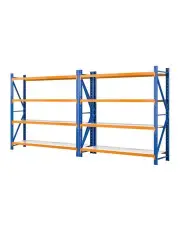[Giantz] Garage Shelving Warehouse Rack 4Mx2M in Orange/Blue