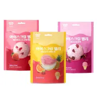 在飛比找Yahoo奇摩購物中心優惠-(買5送5) 韓國31 冰淇淋風味造型軟糖48g