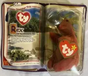 McDonald’s Corporation Teenie Beanie Babies Rex The Tyrannosaurus Rex 2000 ty