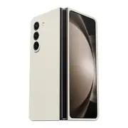 Samsung Galaxy Z Fold5 Compatible Case Cover With Polyurethane Leather - White