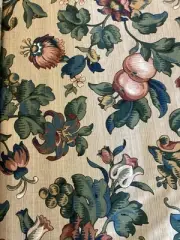 Vintage Stanley King Design Home Decor & More Fabric 6+ Yds X 54” Floral Print