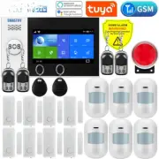 433MHz Wireless WIFI GSM Home Security Alarm System For Smart Home Alarm System