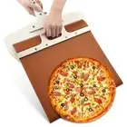 Sliding Pizza Peel 12 inch Non-Stick with Handle Detachable Pizza Oven Paddle...