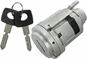 Lock Cylinder for Benz W124 W126, Ignition Lock Cylinder Auto Door Lock Cylinder with 2Pcs Key A1264600604