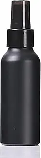 30ml 50ml 100ml 150ml Portable Travel Black Aluminum Empty Bottle Perfume Spray Bottle Cosmetic Packaging Container(Black Cap-100ML)