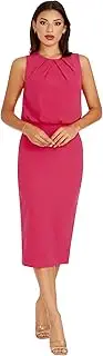 [Dress the Population] Women's Amada Sheath Midi Dress