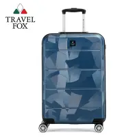 在飛比找Yahoo奇摩購物中心優惠-旅狐TRAVEL FOX 20吋閃耀旅行箱-藍
