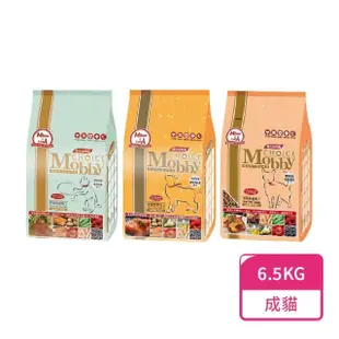 【Mobby 莫比】專業配方貓飼料6.5kg(鹿肉鮭魚/無穀鱒魚/無穀鵪鶉)