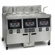 Henny Penny 320 Series Triple Well Electric Open Fryer with 8000 Computron - Commercial Deep Fryers (OFE323-8000-JL) - OFE323-8000-JL