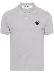 [Comme Des GarÇOns Play] Comme Des GarÇOns Play-Polo Black Heart In Cotone-Uomo L