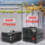 3000W 5000W Voltage Transformer Converter Step Up 110V-240V Step Down 240V-110V