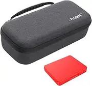 AZURAOKEY Carrying Case Compatible with Switch 2 Console, Portable Travel Case with Mesh Pocket, Game Conslole Case with 8-Bit Game Cartridge Storage Box for Switch 2 Accessories