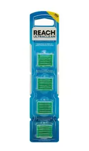 REACH Listerine Ultraclean Access Flosser Refill Heads, Mint,28 Foot (Pack of 1)