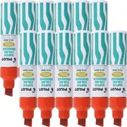 Pilot SCA6600 Box 12 Jumbo Marker Chisel Broad Thick Tip Nib 10mm (Red)