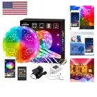 Led Lights 100ft, Led Strip Lights with Bluetooth and APP Control,Multicolor ...