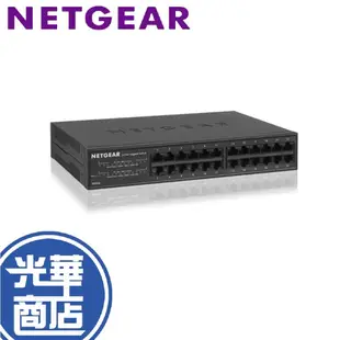 【免運直送】NETGEAR GS324 24埠 Gigabit 交換器 SWITCH 100/1000 下單前聊聊