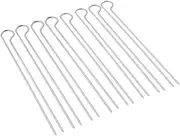 Weber Stainless Steel Skewer Set (Pack of 8) – Reusable Grilling Skewers