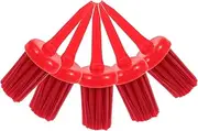 ifundom 5Pcs Flexible Golf Tees with Practice Brush Lightweight Golf Accessories for Consistent Swing and Enhanced Distance Durable Wear Material for Golf Supplies