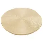 Round Braided Placemats Set of 6 Table Mats for Dining Tables Woven6119