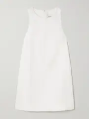 [Posse] Posse - Poppy Linen Mini Dress - Ivory - small small Ivory