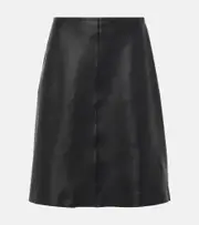 [Toteme] Toteme Leather miniskirt AU 14 black